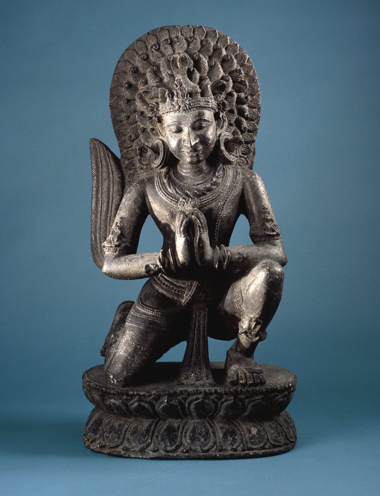 Garuda en adoration, XIII° siècle, British Museum